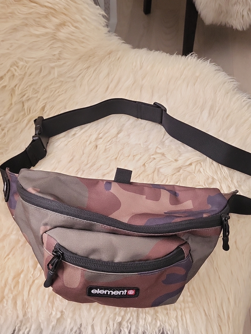 Element Brown Camo Waist Bag